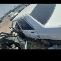 پراید مدل 94 تصادفی