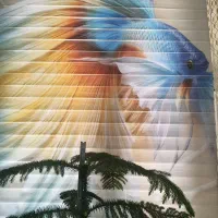 پرده زبرا|پرده، رانر، رومیزی|ساوه, |دیوار