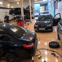 جلوبندی. جعبه فرمان. ‌تعمیر اکسل. شارژ و تعمیر کمک