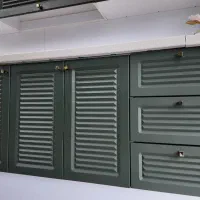 کابینت آماده سبز یشمی|مصالح و تجهیزات ساختمان|تهران, فردوس|دیوار