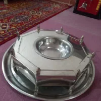 منقل استیل قدیمی|کلکسیون اشیاء عتیقه|شوش, |دیوار