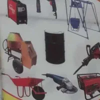 جک بالابر دریل چکش تخته بشکه بنایی ۴پایه قالب