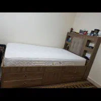 تخت خواب تک نفره و تشک