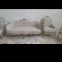 مبلمان ۷ نفره سه‌گل