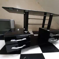 تلویزیون و میز تلویزیون سونی اصل ژاپن|تلویزیون و پروژکتور|اهر, |دیوار