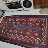 دو عدد گلیم دست بافت در حد نو