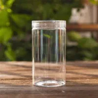 ظرف جار پلاستیکی با درب شفاف