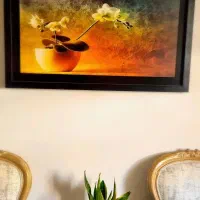 ظروف سرو و یک عدد تابلو|ظروف سرو و پذیرایی|اهواز, سپیدار|دیوار