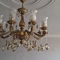 ۳عدد لوستر ۸شاخه و ۳شاخه