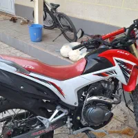 موتورتریل فلات 200نیوفیس درحدنوتمیز|موتورسیکلت|محمدیه-قزوین, |دیوار