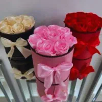 دست گل و باکس ربانی