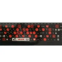 برچسب روی کیبورد