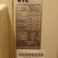 کولر گازی RTC (۱۸۰۰۰)