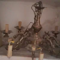 لوستر برنز ۸ شاخه سالم