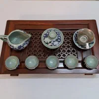 چایخوری مینیاتوری.چاپستیک.چایدان