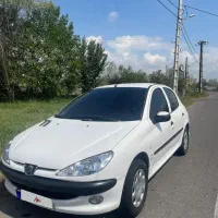 پژو ۲۰۶ تیپ ۵ بی رنگ|خودرو سواری و وانت|رشت, معلم|دیوار