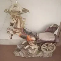 میز تلفن و صندلی ودکوری زیبا