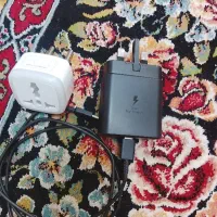 شارژر هندزفری با سه کلگی شارژر باهم به فروش می رسد