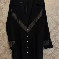 مانتو مزونی نوار دوزی مناسب عید سالم شیک