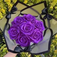 انواع گل روبانی|گل مصنوعی|گوگان, |دیوار