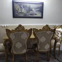میز غذاخوری + 4 صندلی