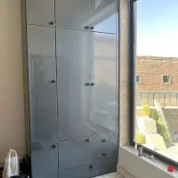 انواع کمد دیواری در طرح ها و رنگ ها مختلفت|جاکفشی، کمد، دراور|میاندوآب, |دیوار