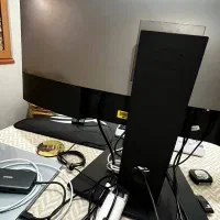 مانیتور Dell U3417W ۳۴ اینچ خمیده حرفه‌ای|قطعات و لوازم جانبی رایانه|تهران, فلسطین (میدان انقلاب)|دیوار