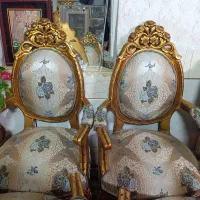 مبل سلطنتی چوب گردو|مبلمان خانگی و میز عسلی|اصفهان, سرتاوه|دیوار