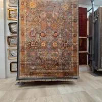 فرش ۹ متری طرح اطلس کبود کد 0817