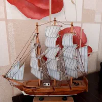 دوعدد کشتی تزیینی|کلکسیون و سرگرمی|همدان, |دیوار