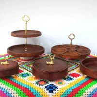 ست پذیرایی طرح چوب