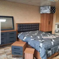 سرویس خواب و تخت دونفره و یک نفره|تخت و سرویس خواب|فولادشهر, فولادشهر|دیوار