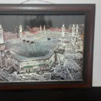 تابلو مکه چراغدار