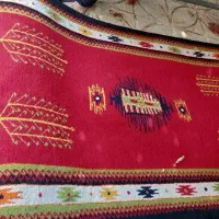 قالیچه دستباف نو تازه بافته شده
