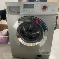 ماشین لباسشویی۸ کیلویی،درب بالا و پایین هستش