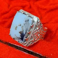 انگشتر نقره شجر دستساز ابوتراب