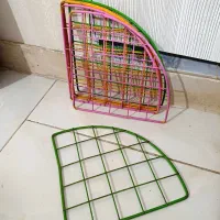 قفسه فلزی رنگی در حد نو|کتابخانه، شلف، قفسههای دیواری|تویسرکان, |دیوار