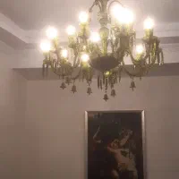 دو عدد لوستر کریستال|لوستر و چراغ آویز|تهران, تجریش|دیوار