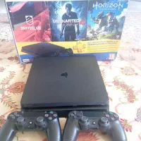 دستگاه ps4 اسلیم 500GB اکانتی دو دسته