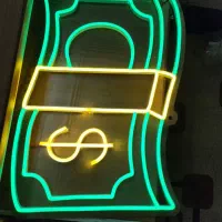 طراحی و ساخت انواع تابلو نئون|ریسه و چراغ تزئینی|بیرجند, |دیوار