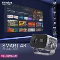 مینی ویدئو پروژکتور پرتابل nexzioa هوشمند 4k