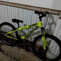 دوچرخه ۲۶ مارک المپیا درحد نو سالم اماده سواری