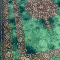 فرش های ۱۲۰۰شانه رنگی مدرن نو/توحید۲ فرش ماندگار|فرش|بیرجند, |دیوار