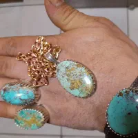 ست فیروزه درشت