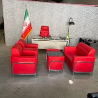 مبلمان اداری سینا میز مدیریت ۴۴۴ صندلی ست