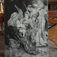 نقاشی سیاه قلم