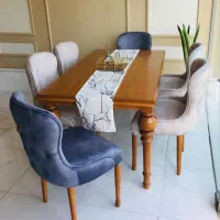 ست ۶ نفره میز غذا خوری مدل چستر