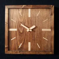 ساعت چوبی