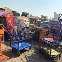 چهار چرخ پاپ مارکت گاری دستی برند حمل بار ضمانتی|ابزارآلات|تهران, شهید رجایی|دیوار
