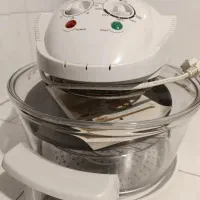 هواپز هالوژنی شیشه ای